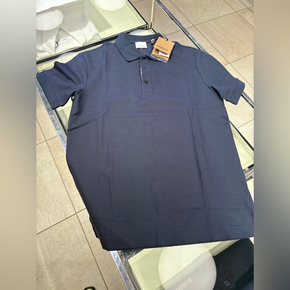 Burberry Men's Polo Navy XS